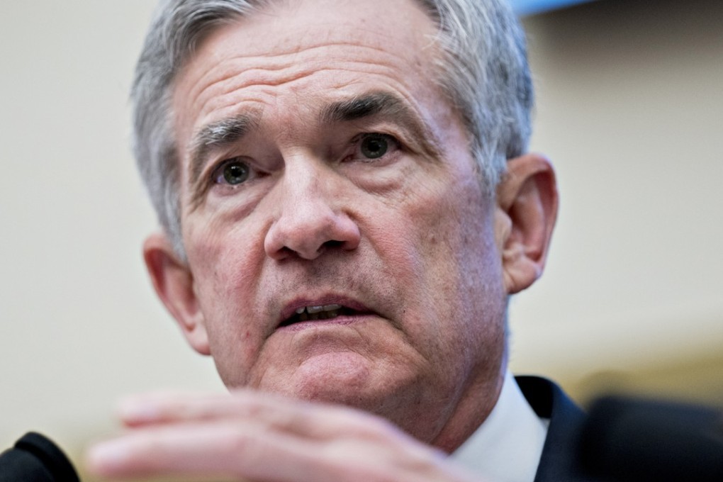 Jerome Powell, chairman of the US Federal Reserve, speaks during a hearing in Washington in July. Knowing full well that monetary policy works with lags of 12-18 months, the central bank has to be forward-looking, setting its policy rate on the basis of where it thinks inflation is heading, not where it has been. Photo: Andrew Harrier/Bloomberg