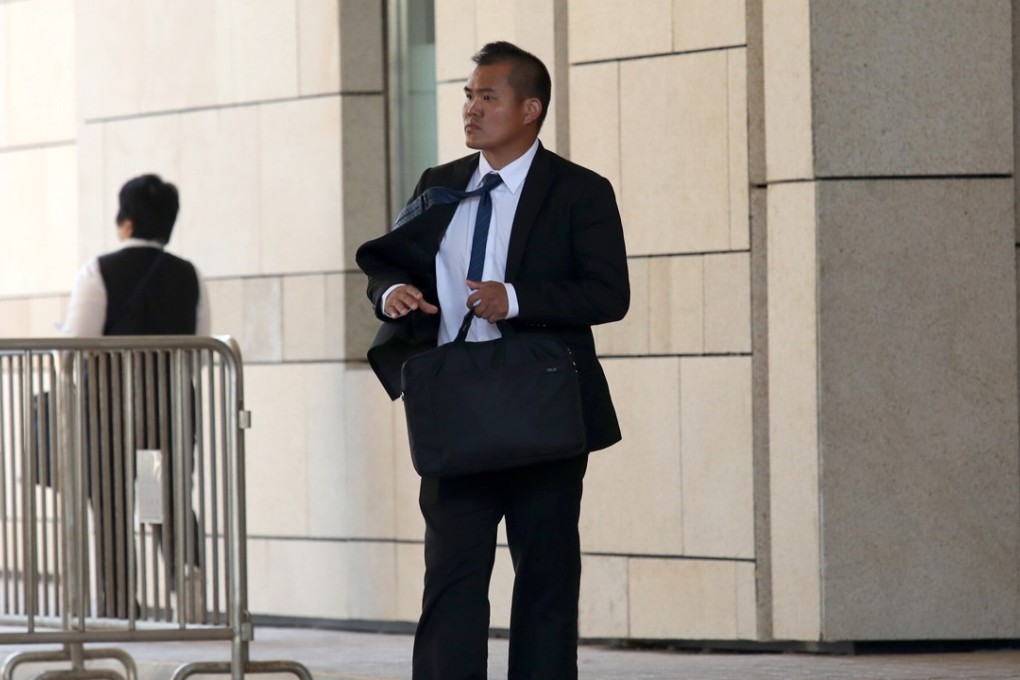 Police officer Lam Wai-wing acknowledged at the inquest that what he did was dangerous. Photo: Nora Tam