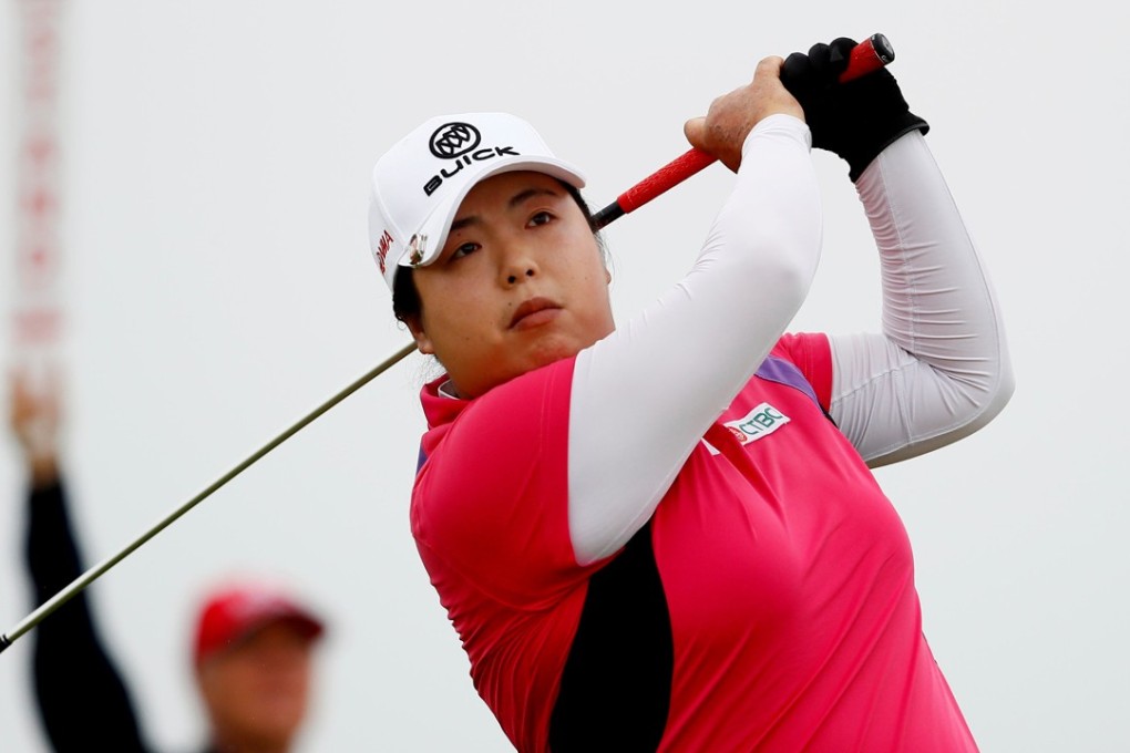 China’s Shanshan Feng at the Women’s British Open in August. Feng will not play in Taiwan next week. Photo: Reuters