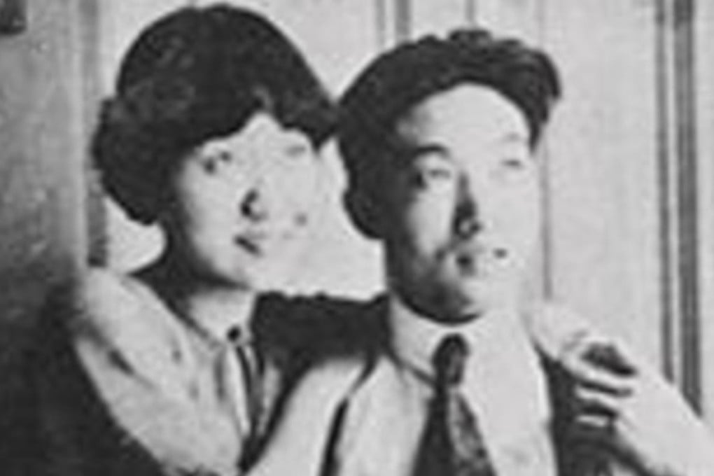 Chinese painter Xu Beihong (right) with Jiang Biwei, who had a huge influence on his work. Photo: Alamy