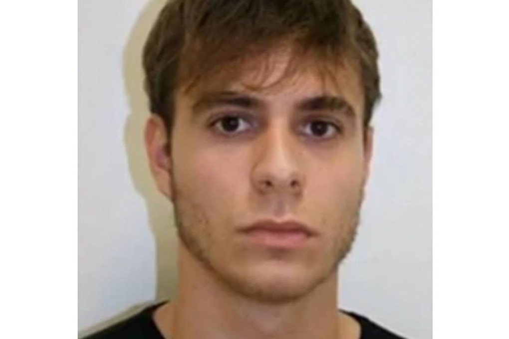 Mugshot of Patrick Nogueira after being arrested in Spain. Photo: Handout