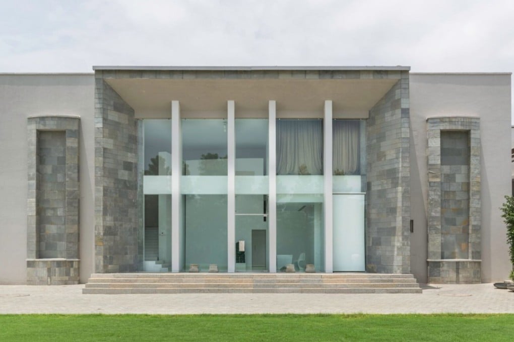 The modern exterior of the Gyan Museum in Jaipur, in India, designed by Paul Mathieu. Pictures: Gyan Museum