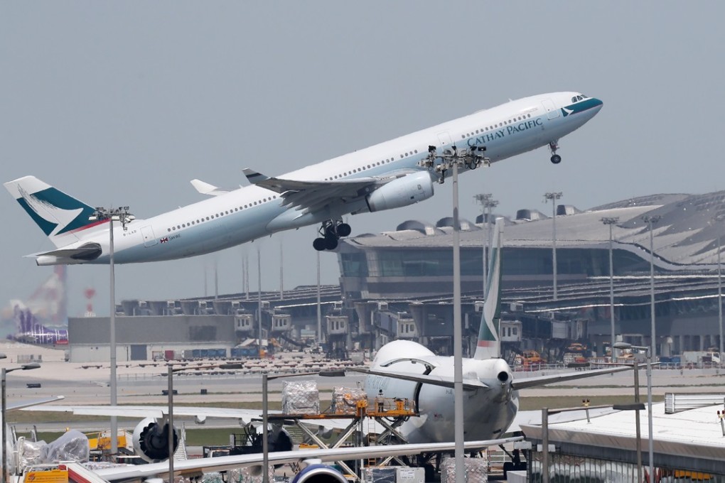 Cathay Pacific Airways is based in Hong Kong. Photo: Edward Wong