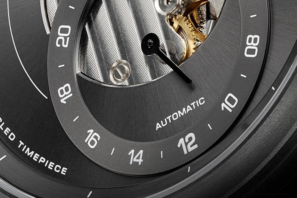 The Baume Iconic 41mm watch proudly displays its ‘upcycled’ credentials, a move designed to appeal to millennial consumers concerned about the environment.