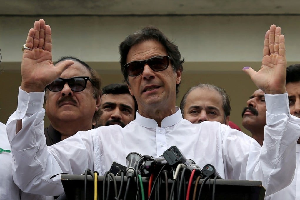 Pakistan’s new prime minister, Imran Khan, will visit China in November. Photo: Reuters