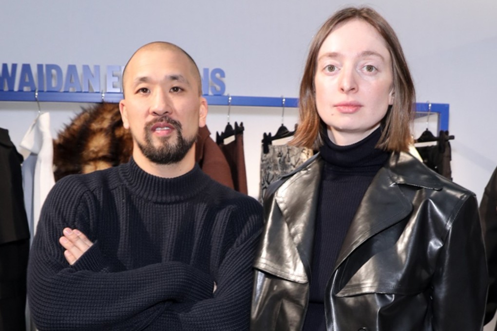 Hung La and Léa Dickley of Kwaidan Editions at the LVMH Prize shortlisting announcement in March 2018. Photo: Francois Goize