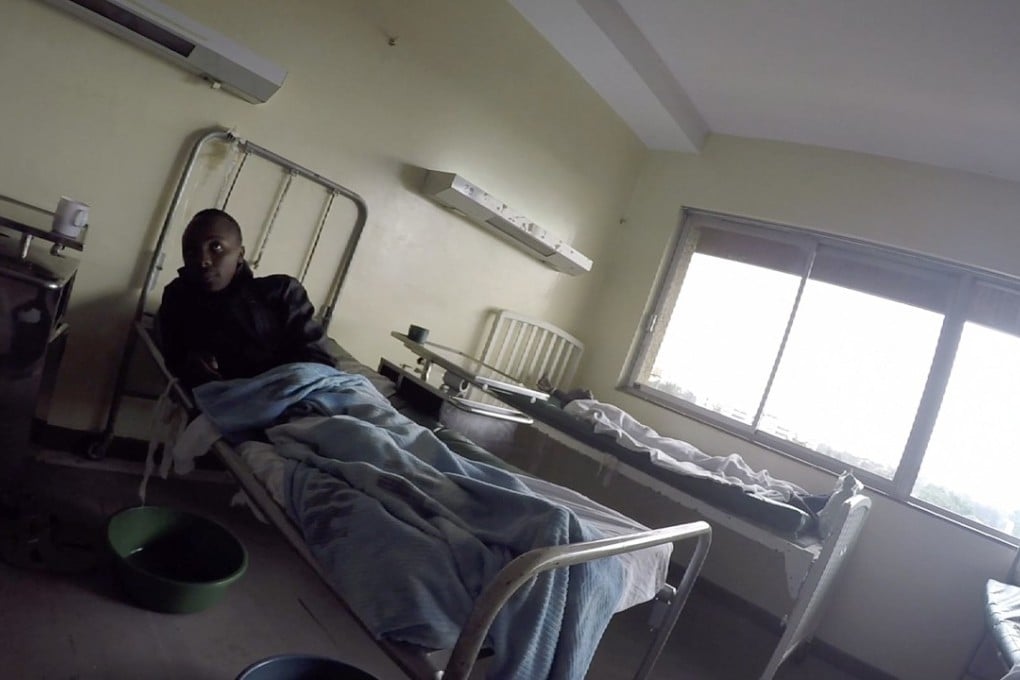 Detained patients in the Kenyatta National Hospital in Nairobi, Kenya, in August. Photo: AP
