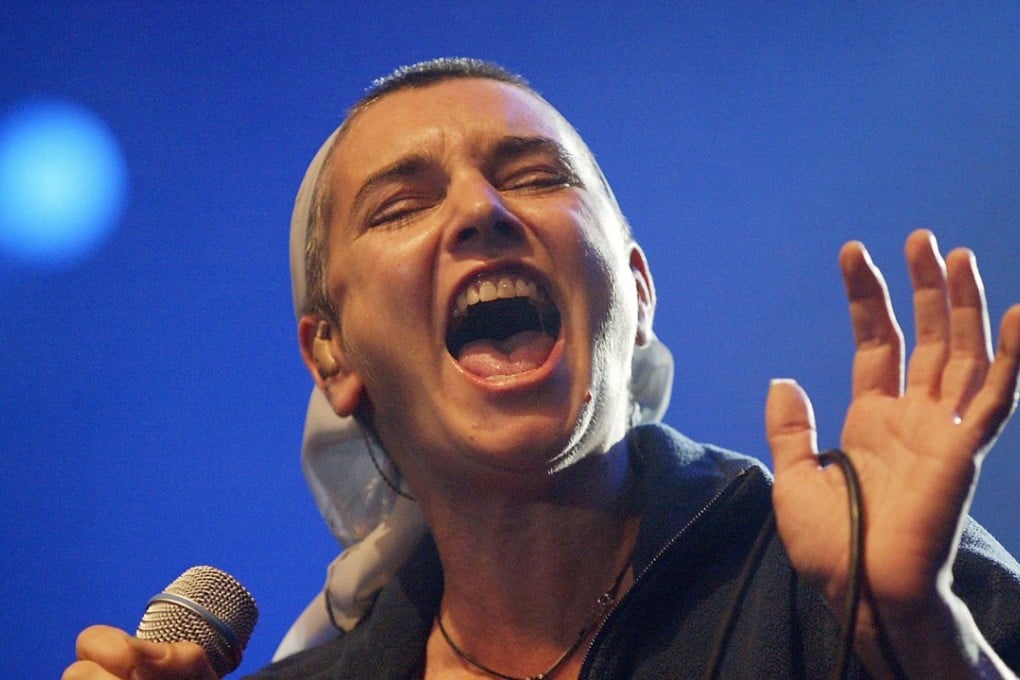 Irish pop singer Sinead O’Connor in 2007. Photo: AFP