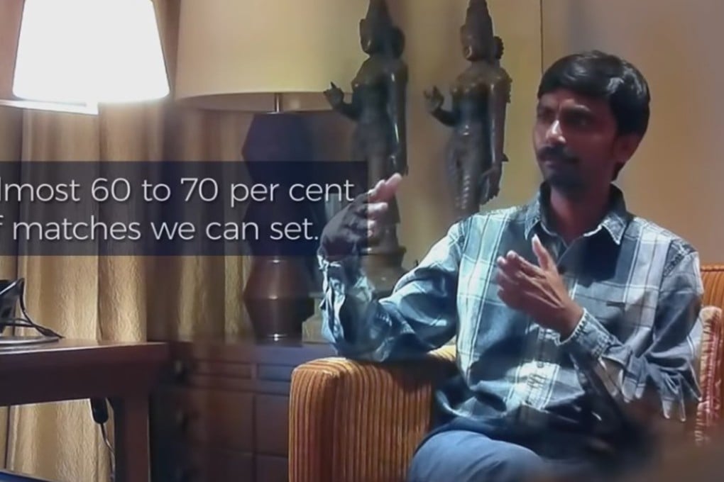 A man claiming to be Aneel Munawar tells Al Jazeera what he can do. Photo: Al Jazeera