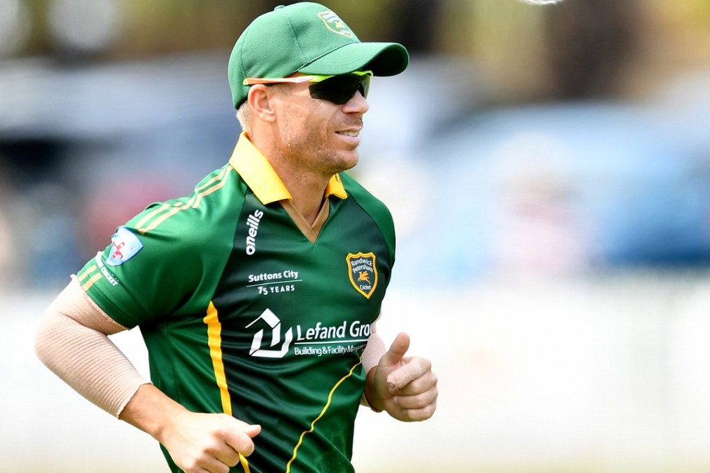 David Warner walked off the field in protest while batting in a grade cricket match, in what Cricket Australia has described as a ‘sledging incident’. Photo: EPA