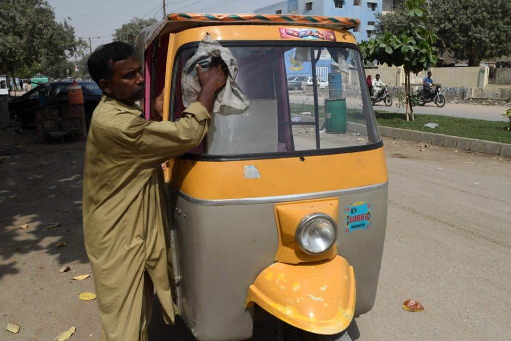 Pakistani auto-rickshaw driver Mohammad Rasheed is just the latest victim of a money laundering scheme that Pakistan’s new prime minister, Imran Khan, has vowed to crush. Photo: AFP
