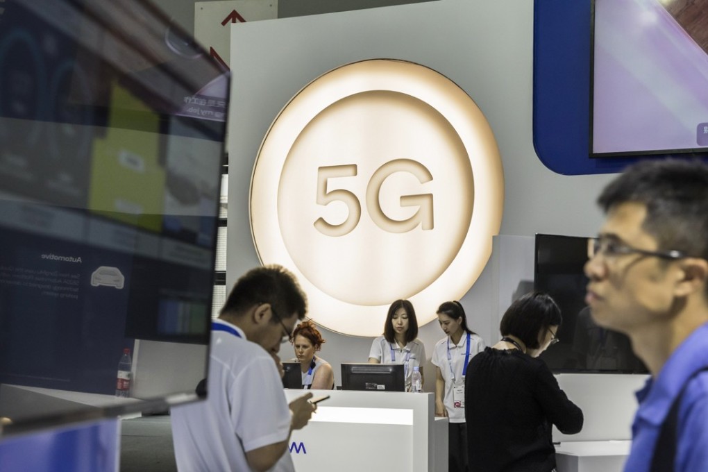 The Qualcomm Inc. booth at the Mobile World Congress Shanghai in Shanghai, China, in June. Photo: Bloomberg