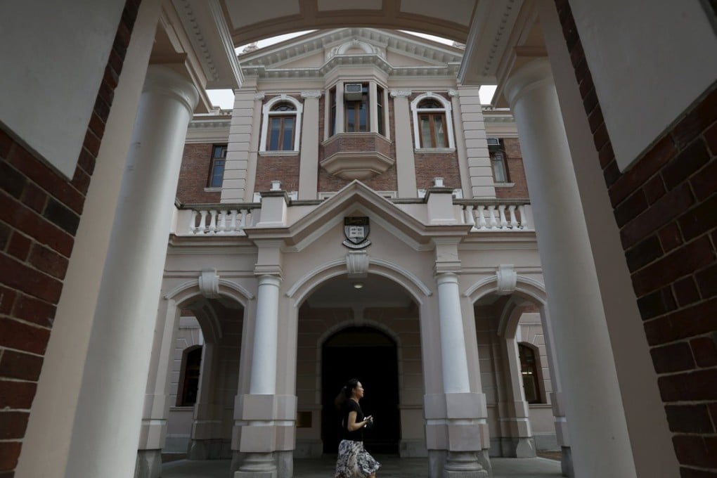The Main Building at the University of Hong Kong’s campus in Pok Fu Lam. The eight public universities in Hong Kong have been criticised for having women in only 18.8 per cent of senior academic positions. Photo: Reuters