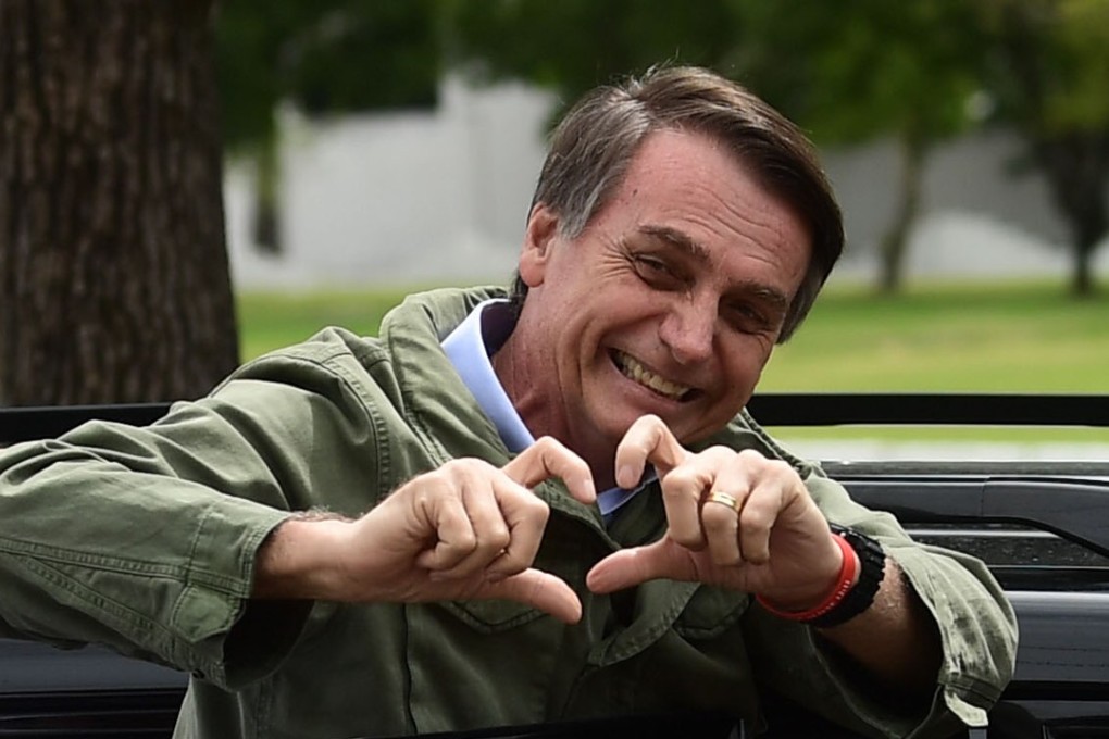 Jair Bolsonaro, Brazil’s new president. Photo: AFP
