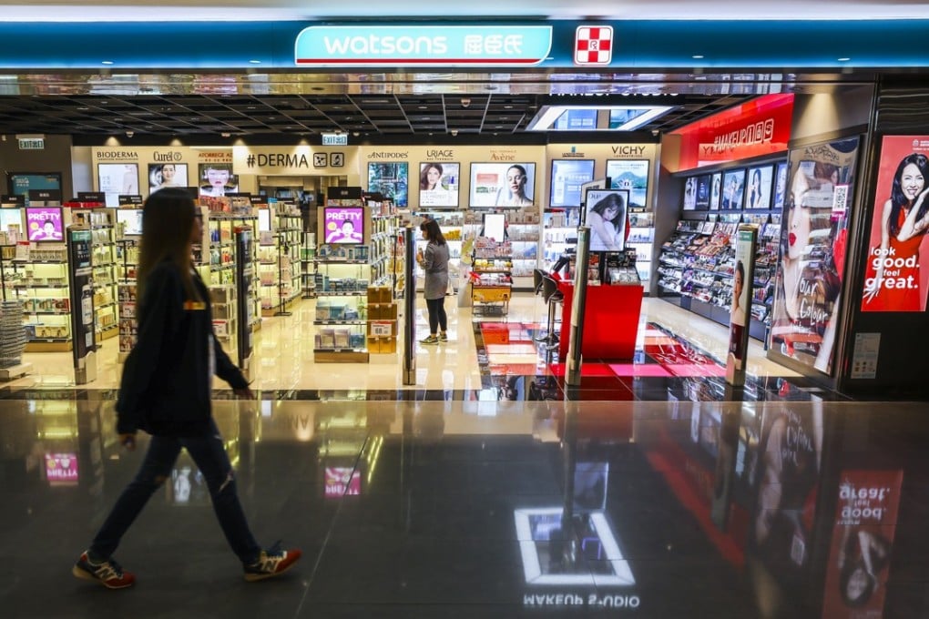 A Watsons shopfront in Times Square, Causeway Bay. A.S. Watson is the city’s oldest retailer. Photo: Antony Dickson