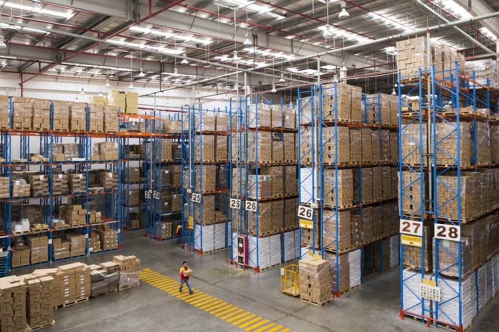 DHL's warehouse in Shanghai, part of the company's global supply chain solutions. Photo: SCMP/Handout