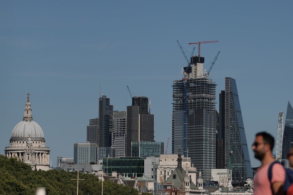 Skyscrapers and office buildings in London. March 29, 2019 is set to be Brexit day for the UK. Photo: AFP