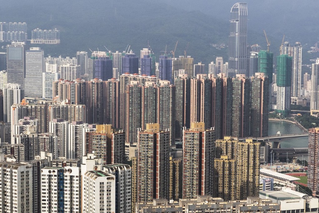 Residential blocks in Tsing Yi and Tsuen Wan District in Hong Kong on 8 October 2017. Photo: SCMP/Martin Chan