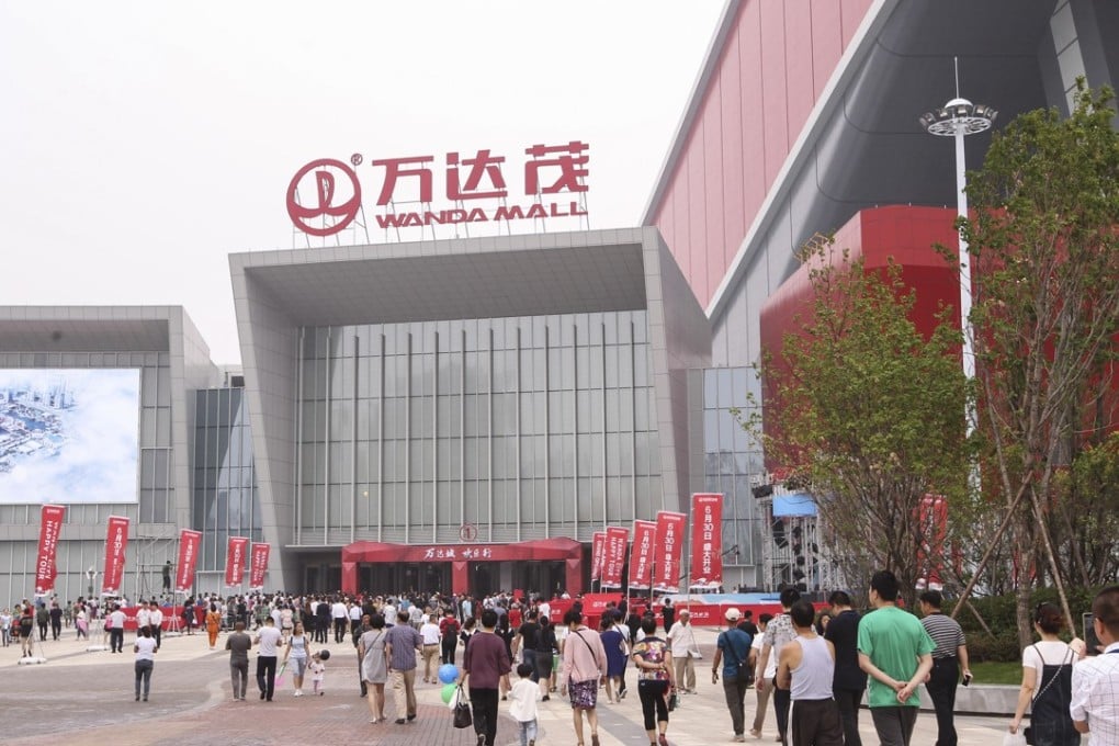Wanda Mall, part of Harbin Wanda Cultural Tourism City, in north-eastern China features the word’s largest indoor ski resort. Sunac China bought 91 per cent of the company that manages this project along with 76 hotels from Wanda in July last year for US$9.4 billion. Photo: Simon Song/SCMP
