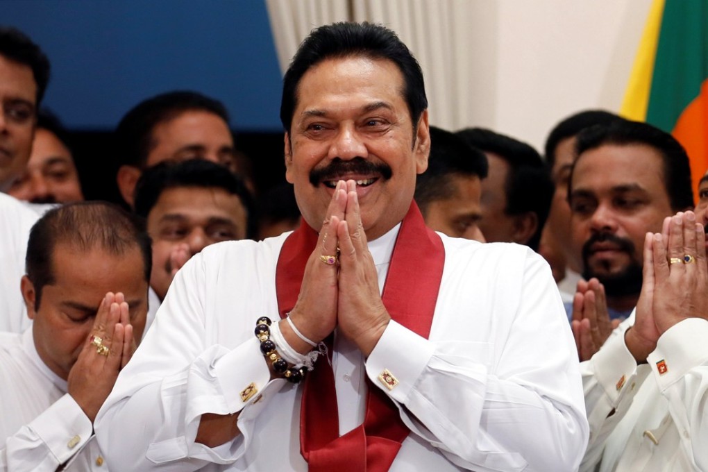 China is hoping all sides can resolve their differences through talks in Sri Lanka’s current constitutional crisis. Photo: Reuters