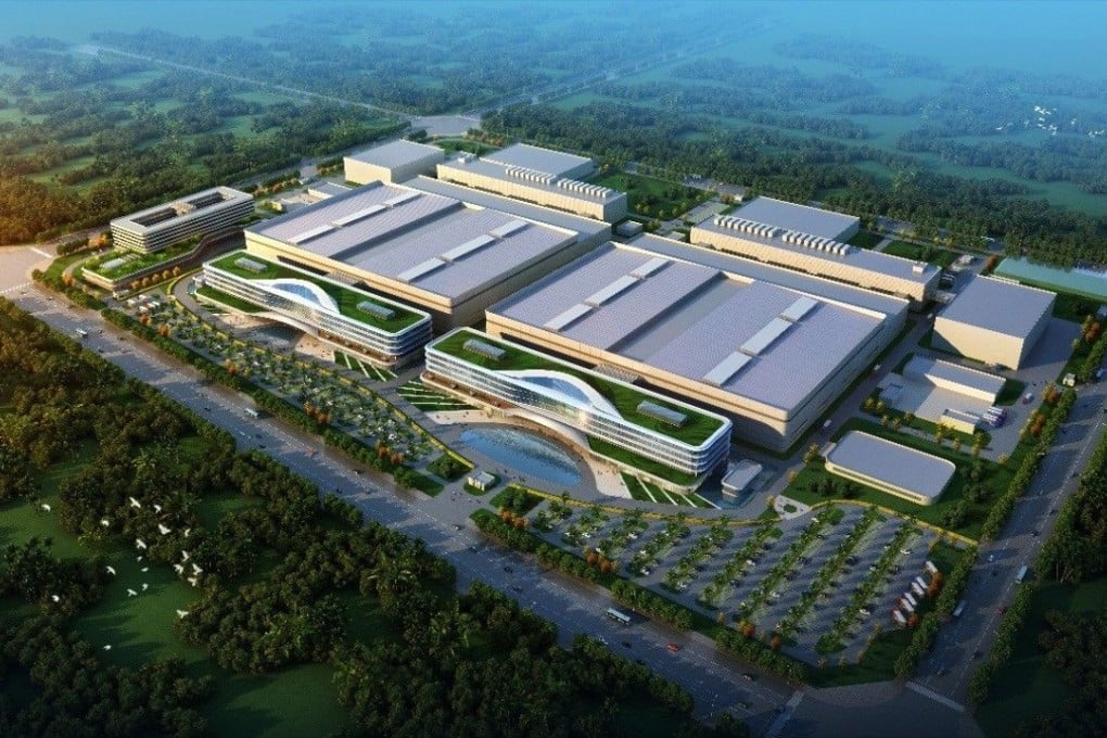 A US trade sanction has cut off memory chip maker Fujian Jinhua Integrated Circuit Co from its American hi-tech suppliers, as the Chinese company nears completion of its US$5.65 billion fabrication facility in Jinjiang, a city in the southeast coastal province of Fujian. Photo: Handout