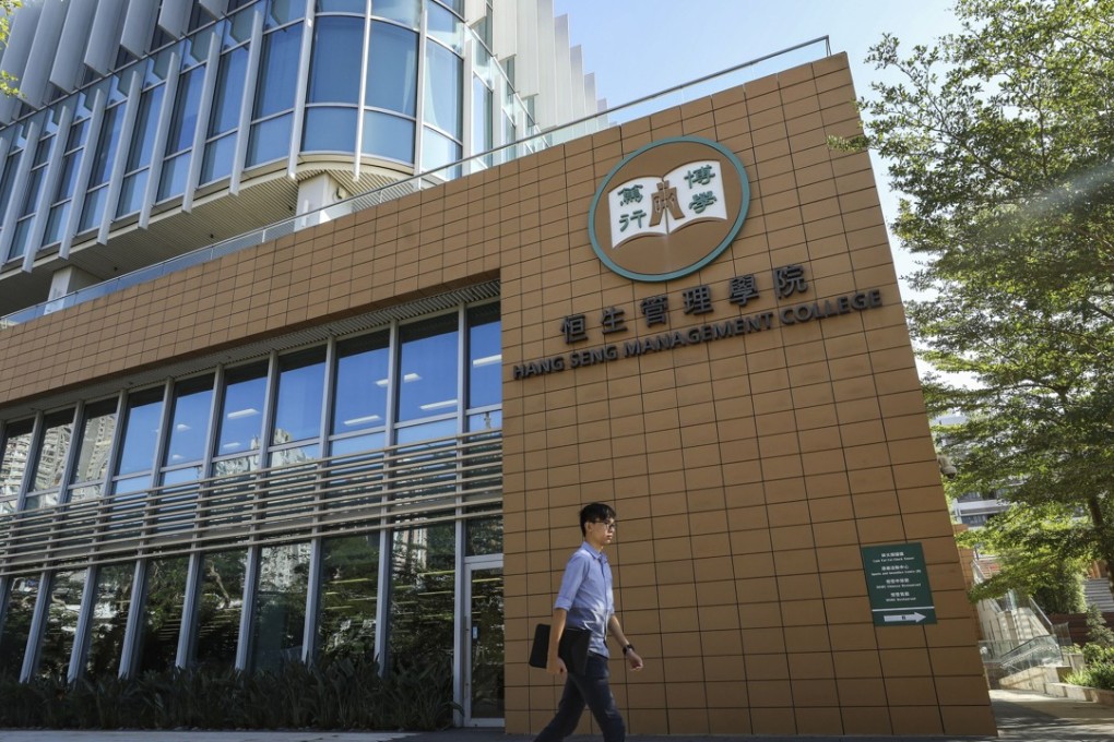 Hang Seng Management College in Sha Tin has been upgraded in status. Photo: Dickson Lee