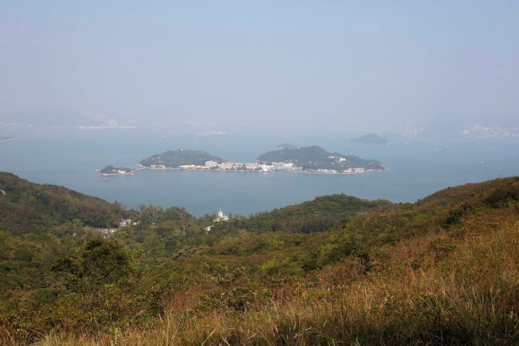 A view from Lantau Island of the area where the proposed East Lantau Metropolis project would be located. The endeavour will cost HK$500 billion, if it stays within budget. Photo: Reuters