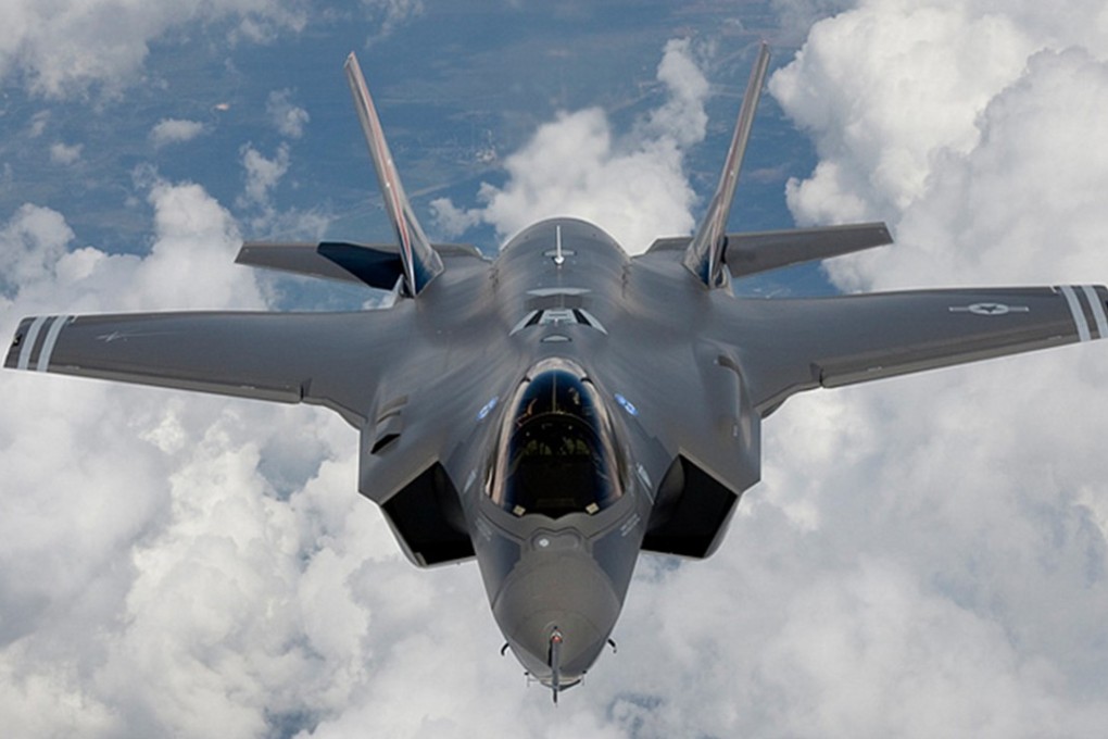 A Pentagon official urged Taiwan to increase its military budget in the face of possible attacks by mainland China. Pictured is an F-35 A Joint Strike Fighter. Photo: Lockheed Martin via Xinhua/Sipa USA