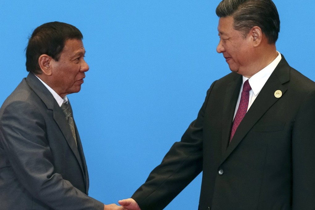 China and the Philippines have been trying to build closer ties but their relationship remains turbulent. Photo: EPA