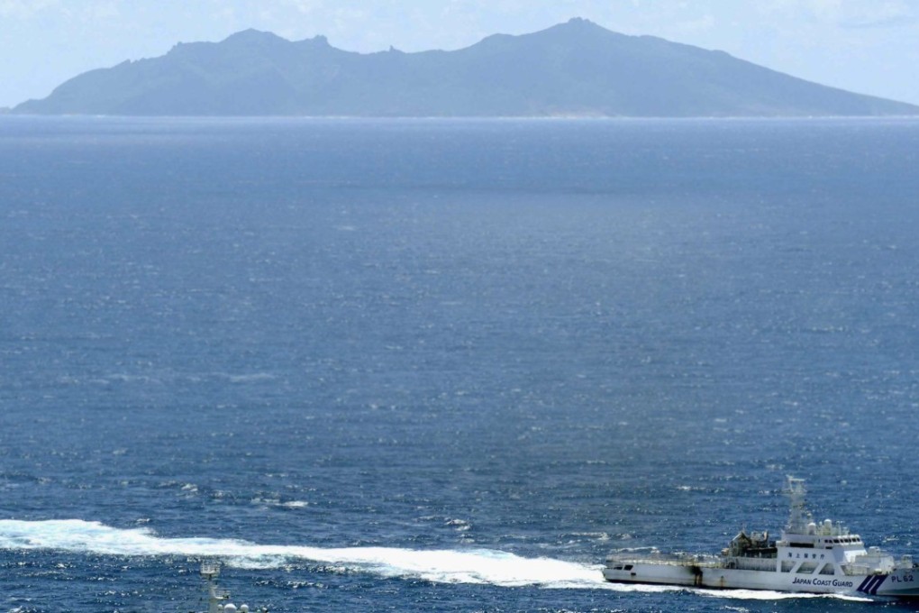 A Japanese coastguard ship. Photo: Reuters