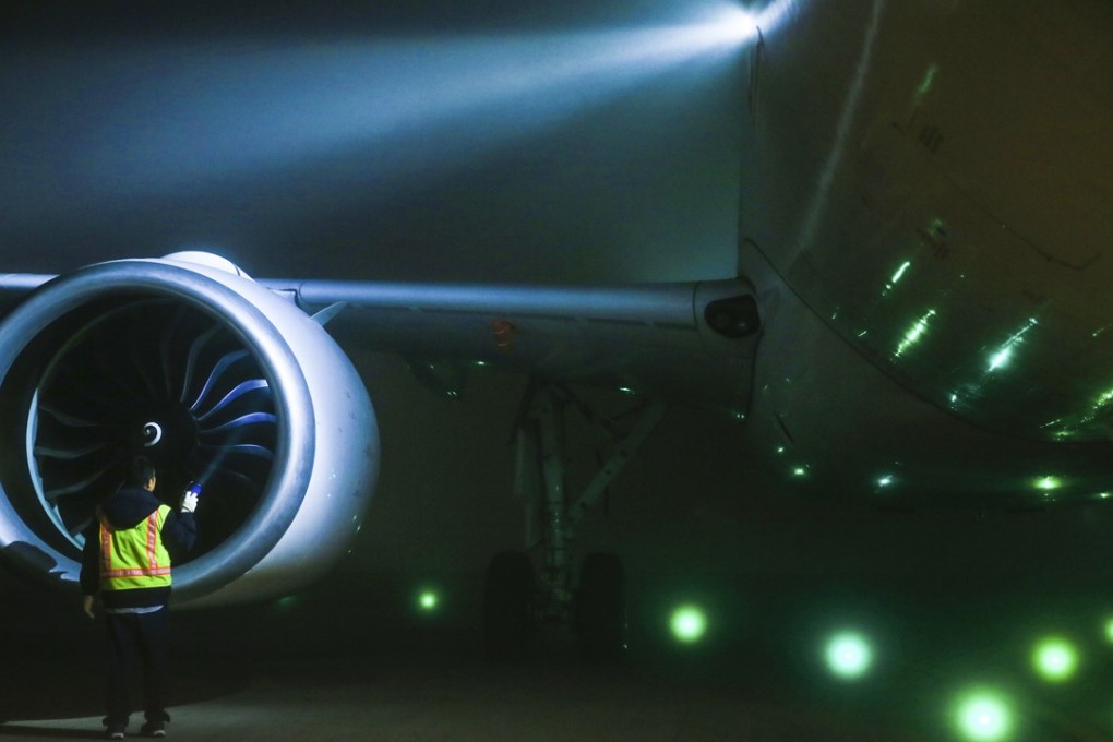 China’s jet engine technology is estimated to be at least 20 years behind global leaders. Photo: Imaginechina