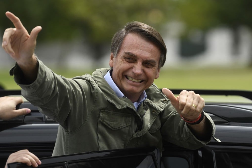 Jair Bolsonaro wants police to be able to more easily open fire on suspects and gun control laws changed so that Brazilians can better arm themselves. Photo: AFP