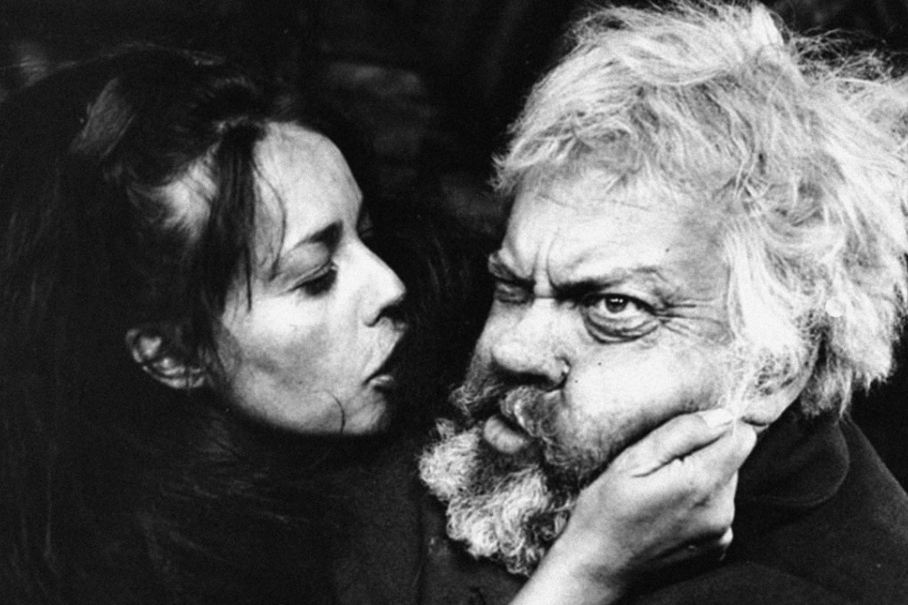 Jeanne Moreau and Orson Welles in a still from Chimes at Midnight.