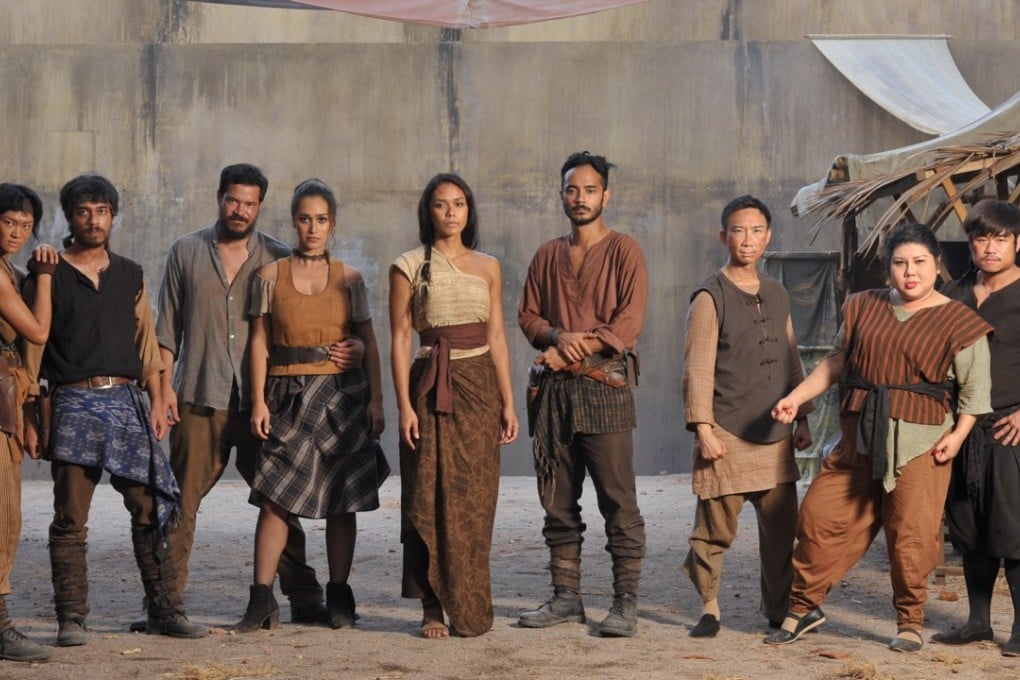 The cast of HBO Asia's new 'nasi goreng western', Grisse. Picture: HBO Asia