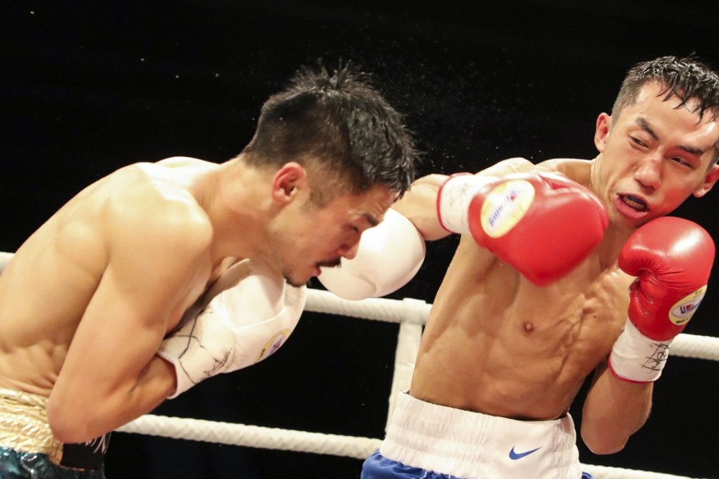 Hong Kong's Rex Tso (right) will return to the ring on November 30. Photo: Edward Wong