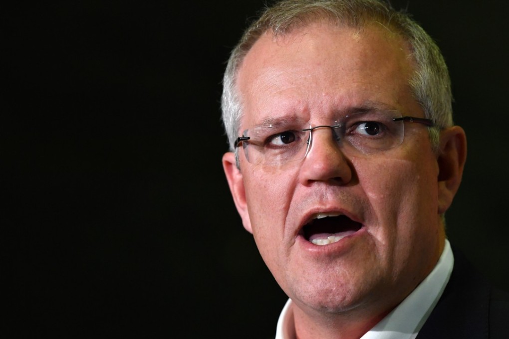 Australian Prime Minister Scott Morrison. Photo: EPA