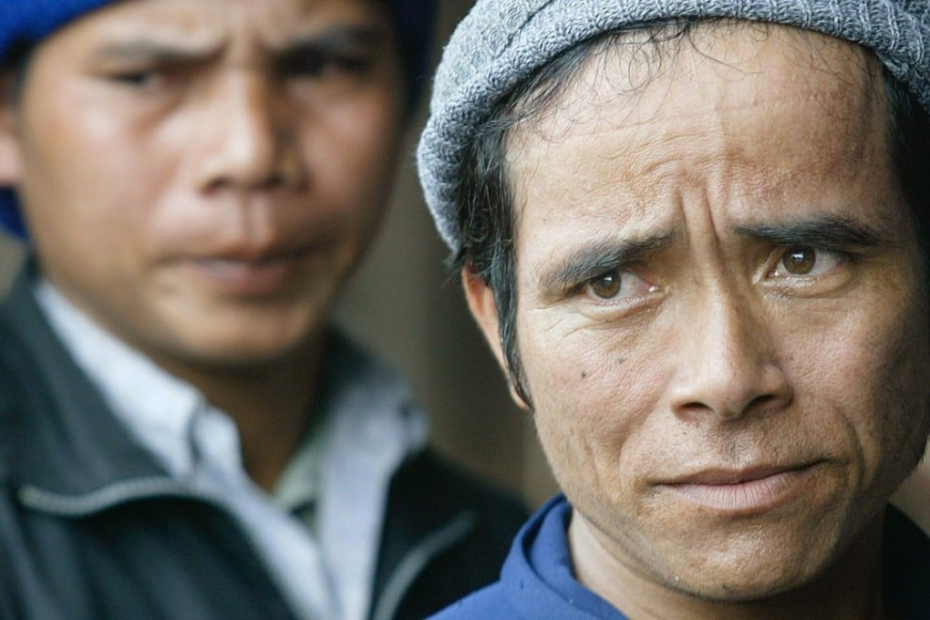Montagnards at the Cambodia border. Photo: AP