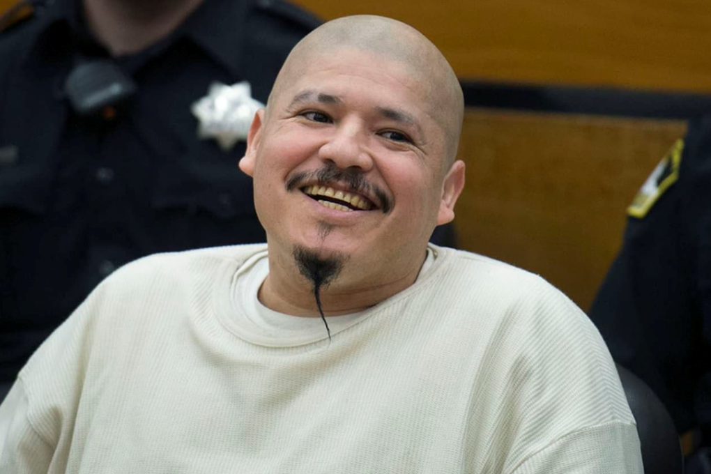 A file photo of murderer Luis Bracamontes during a court appearance. Photo: AP
