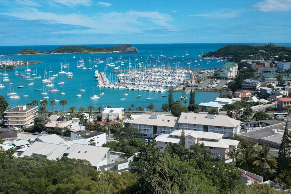 File photo of the bay of Noumea, the capital of New Caledonia. Photo: AP