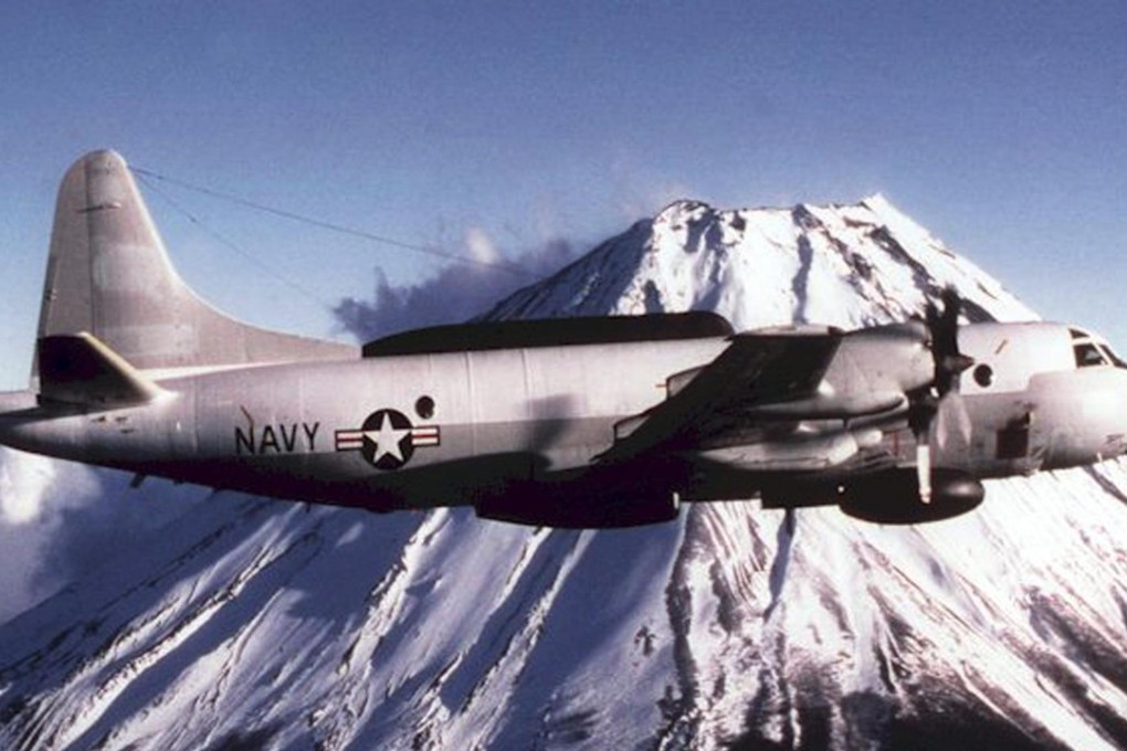 An international incident erupted when a US Navy EP-3 maritime patrol aircraft collided with a Chinese fighter jet over the South China Sea in 2001. Photo: AFP