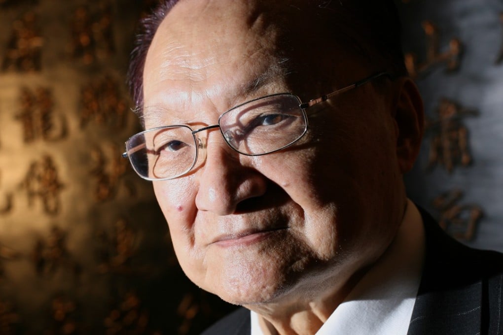 Louis Cha died on Tuesday at the age of 94. Photo: SCMP