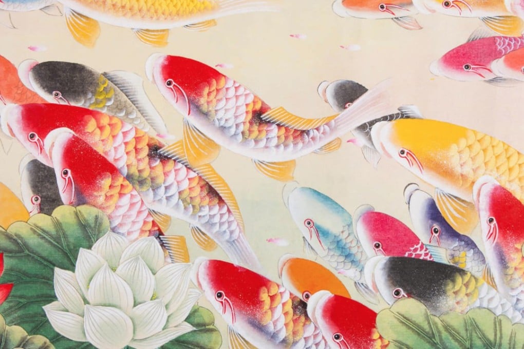 The koi carp has been a symbol of good fortune in Chinese culture since time immemorial but now has a new following online. Photo: Alamy