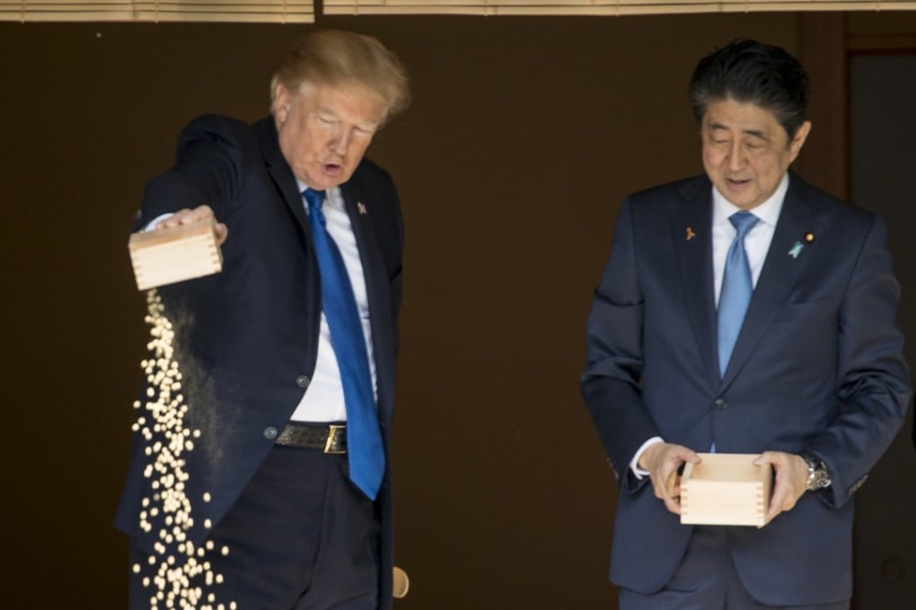 Japanese Prime Minister Shinzo Abe’s bromance with US President Donald Trump has hit a rough patch. Photo: AP Photo