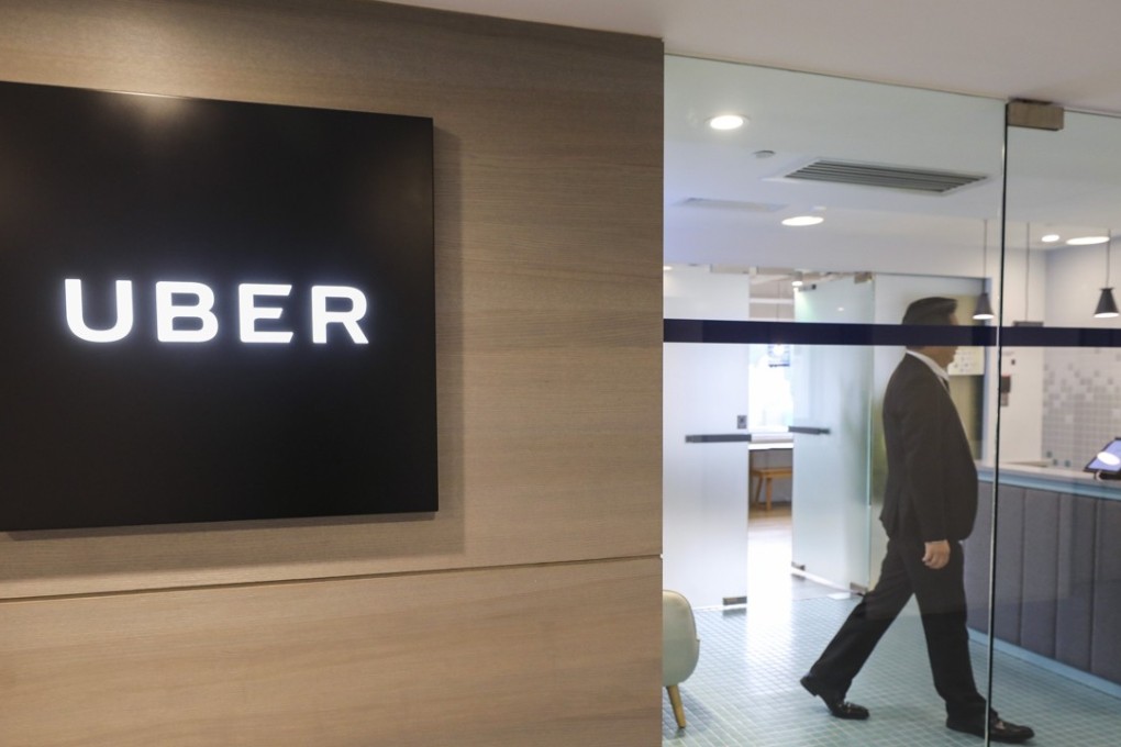 Uber’s Hong Kong offices, at the Leighton Centre in Causeway Bay. Photo: Felix Wong