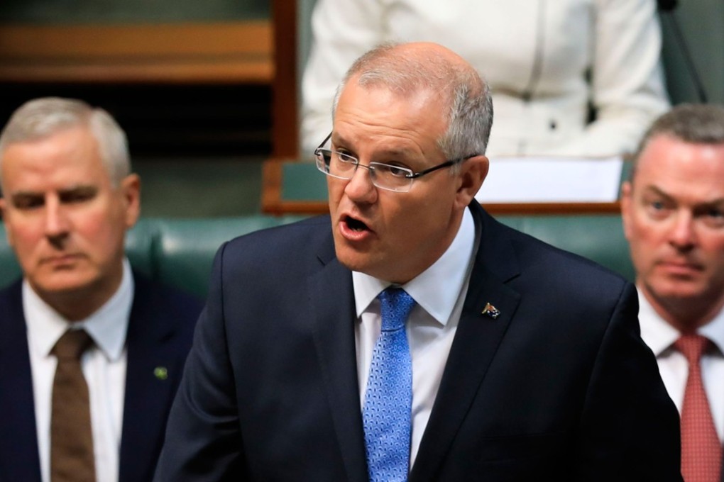 Australian Prime Minister Scott Morrison. Photo: AFP
