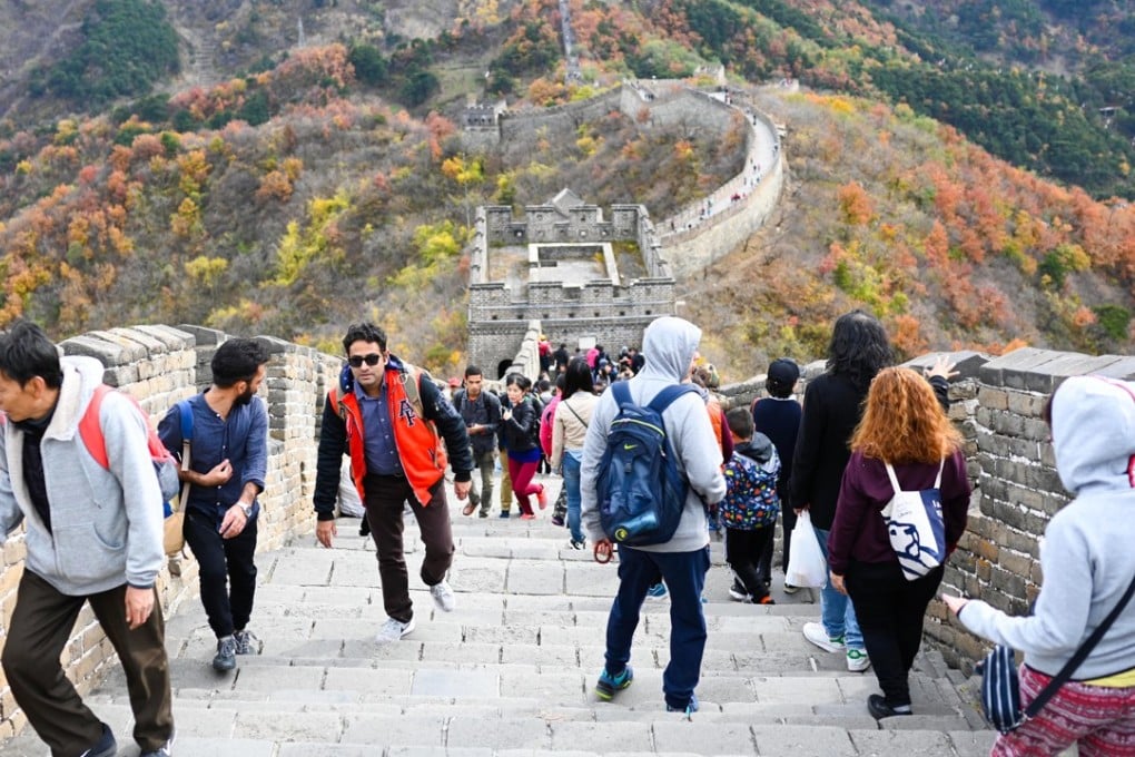The Great Wall of China was once the setting for a lengthy speech by an “old white guy” about the perceived failings of China’s construction industry. Photo: Xinhua