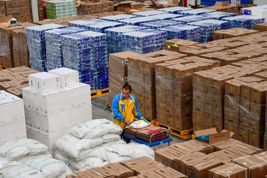 Service sector data shows slowest growth rate in 13-months in further evidence of the trade war’s impact on the Chinese economy. Photo: AFP