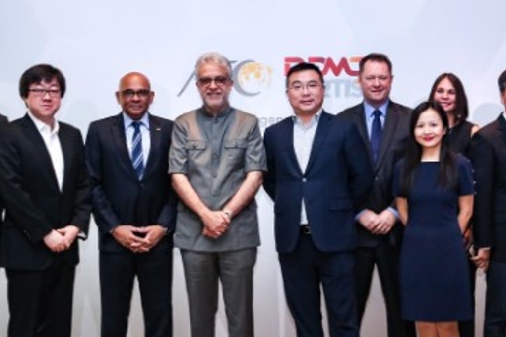 Sheikh Salman at the DDMC Fortis signing ceremony. Photo: AFC