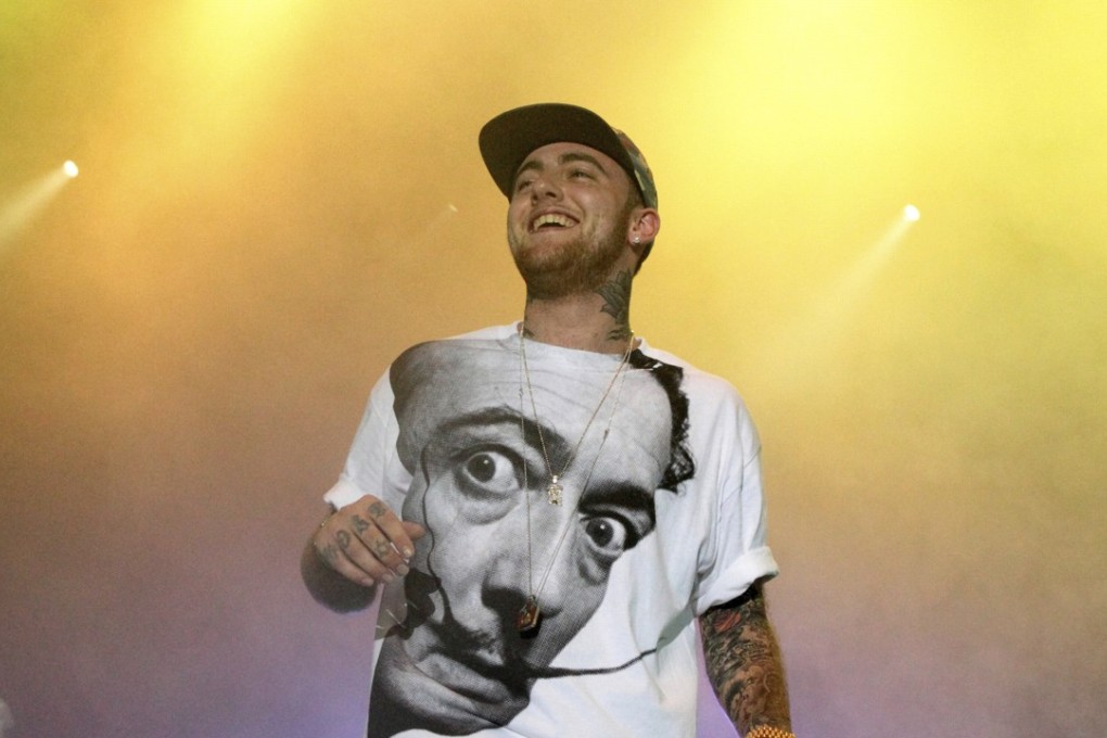 In this July 13, 2013, file photo, rapper Mac Miller performs on his Space Migration Tour at Festival Pier in Philadelphia. Photo: AP