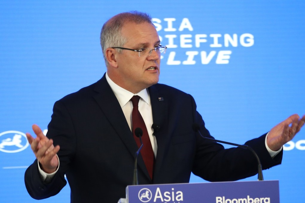 Australian Prime Minister Scott Morrison. Photo: Bloomberg